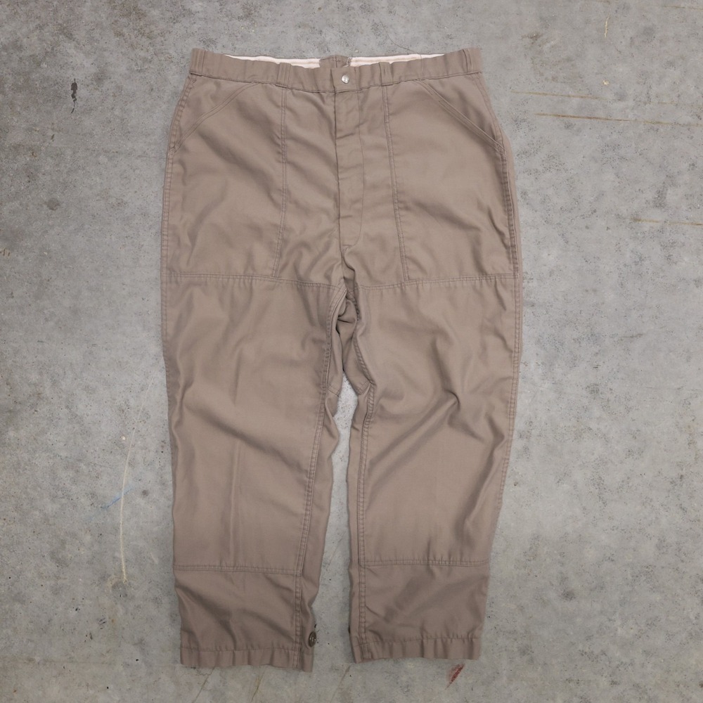 Vintage 10-X Hunting‎ Pants Men's Large Tan Outdoor Field Cargo USA Made